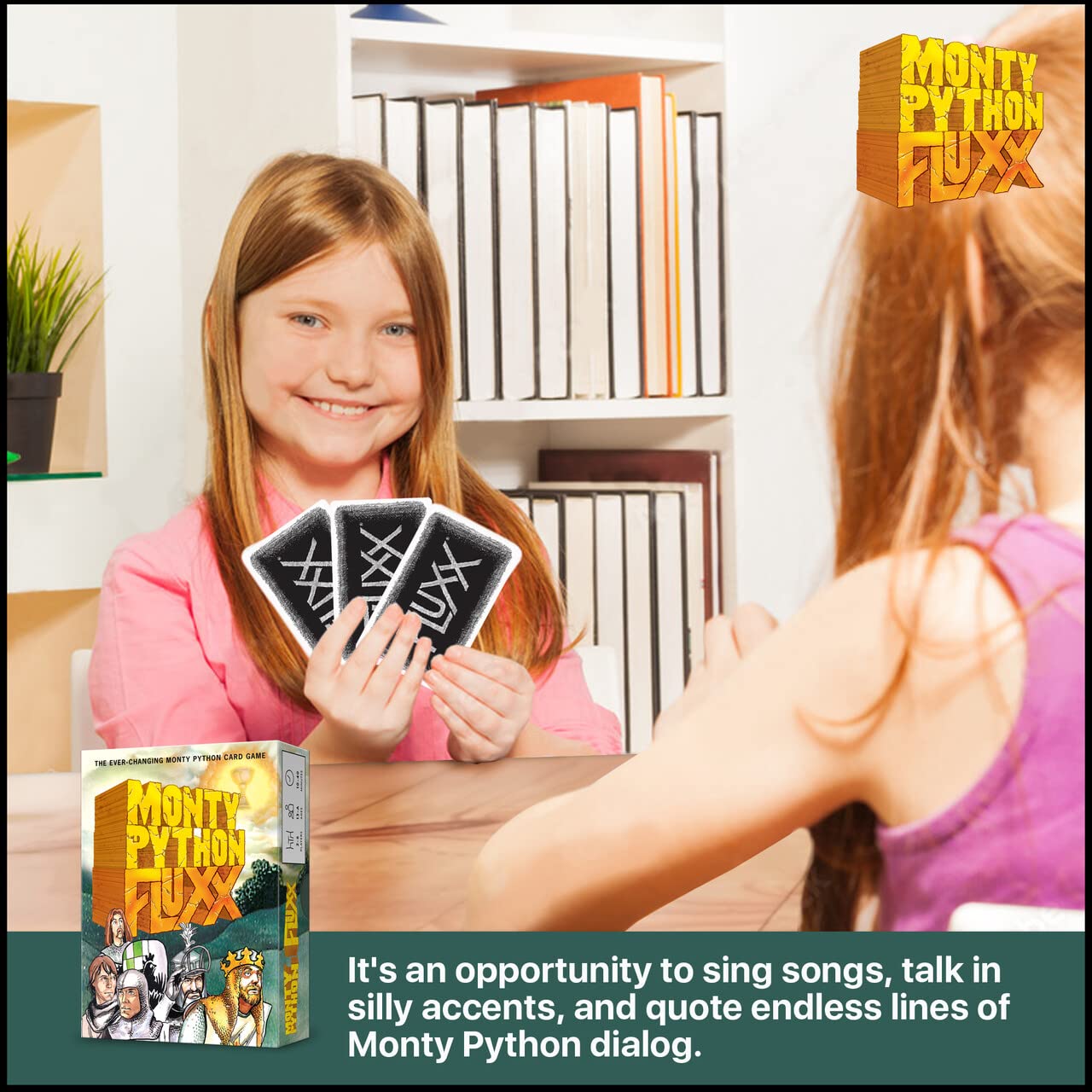 Looney Labs Monty Python Fluxx Card Game — Hilarious 2-6 Player Edition
