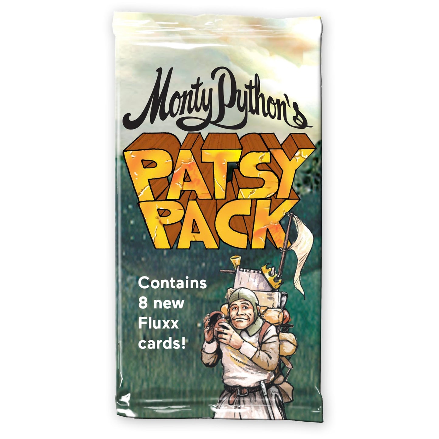 Looney Labs Monty Python Patsy Pack Expansion for Fluxx – Monty Python Themed Card Game