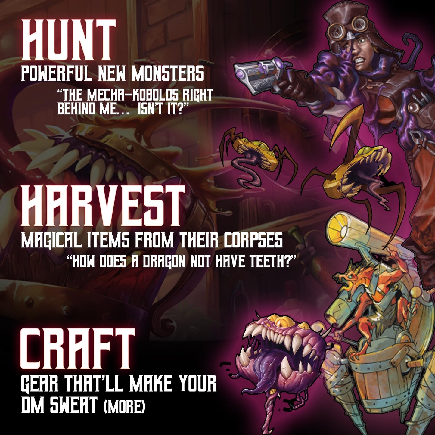 Loot Tavern Heliana's Guide to Monster Hunting Core Edition – Hardcover TTRPG for DND 5e
