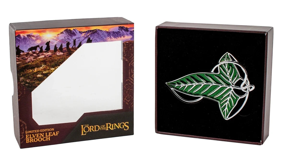 Lord of the Rings: Elven Leaf Pin Brooch Replica