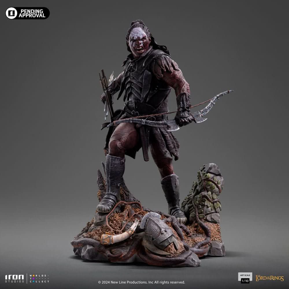 Lurtz Uruk-Hai Leader - The Lord of the Rings - Art Scale 1/10 - Iron Studios