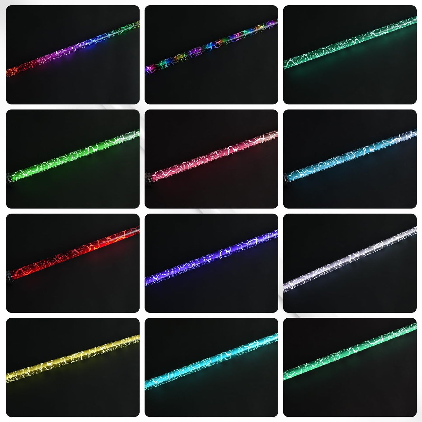 LordSaber Pixel Light Saber Blade | Xenopixel Double-Sided LED, Heavy Dueling, 1 inch Diameter, 82cm/92cm
