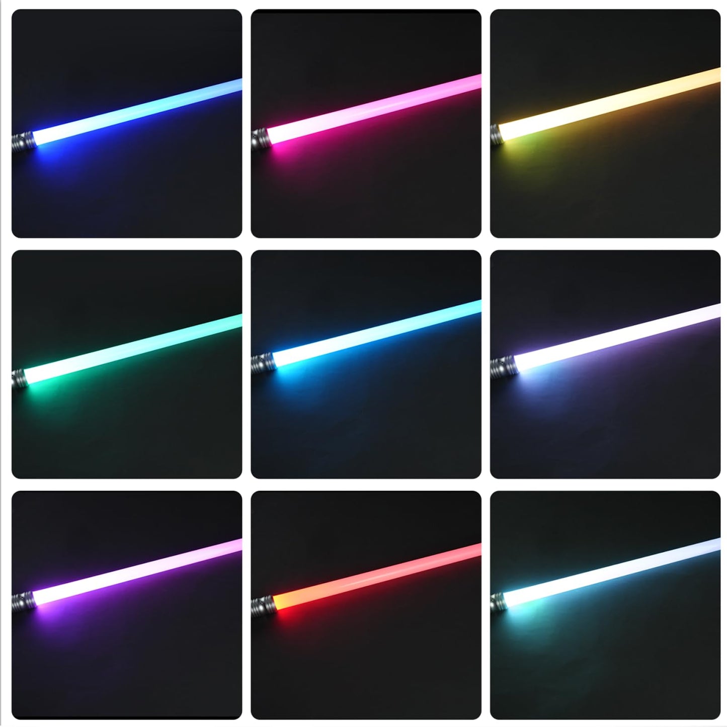 LordSaber RGB Light Saber Blade – Heavy-Dueling Ready, 1 Inch Diameter, 92cm / 36inch