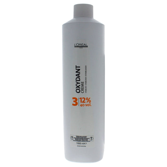 L'Oréal Professionnel Cream Oxydant 40 Vol, 12% - Powerful Lightening & Permanent Colour for Professional Hair Colouring 1L/33.81 oz