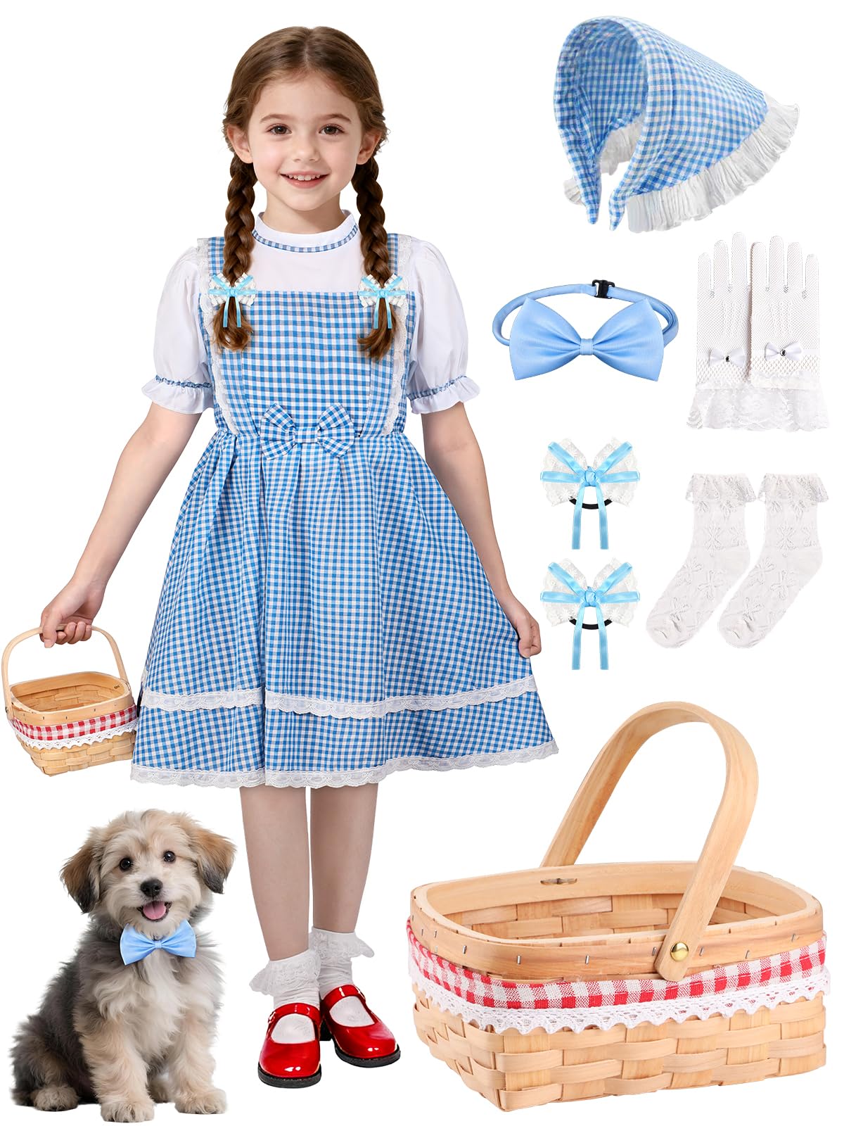 Loscola Halloween Costumes for Girls – Storybook Character Costumes (Ages 3-12)