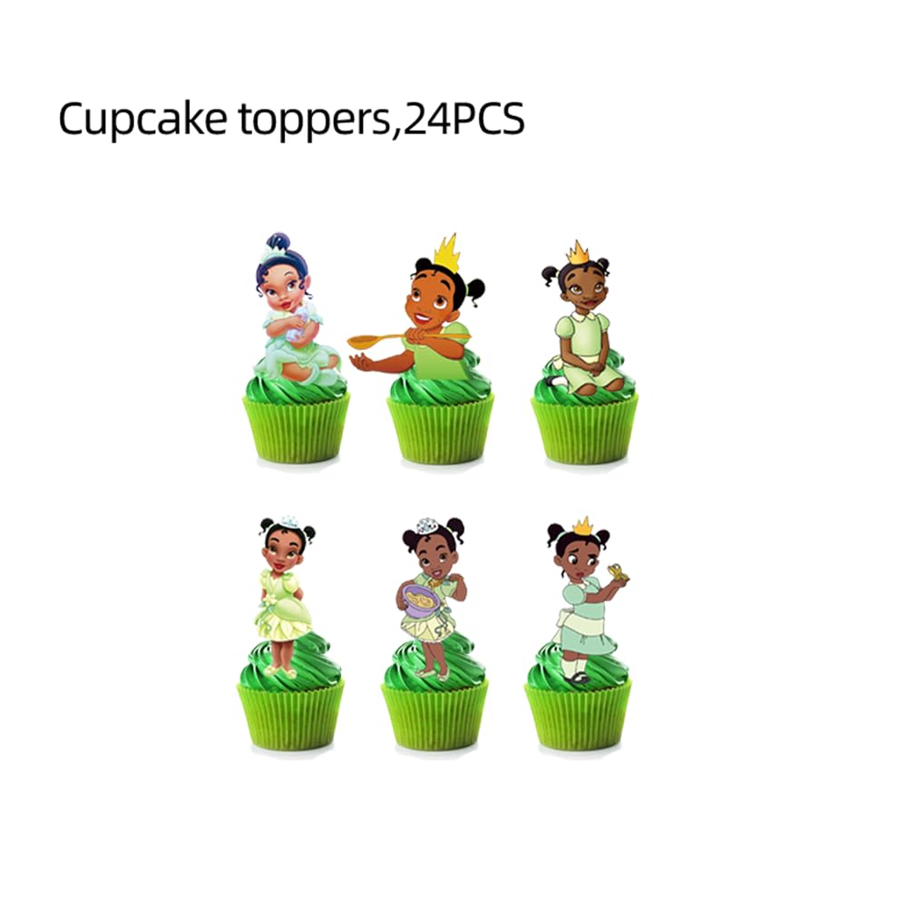 Losede 25-Piece Cake Toppers Set | Cupcake Toppers & Cake Decorations for Birthday Parties (Style 6)