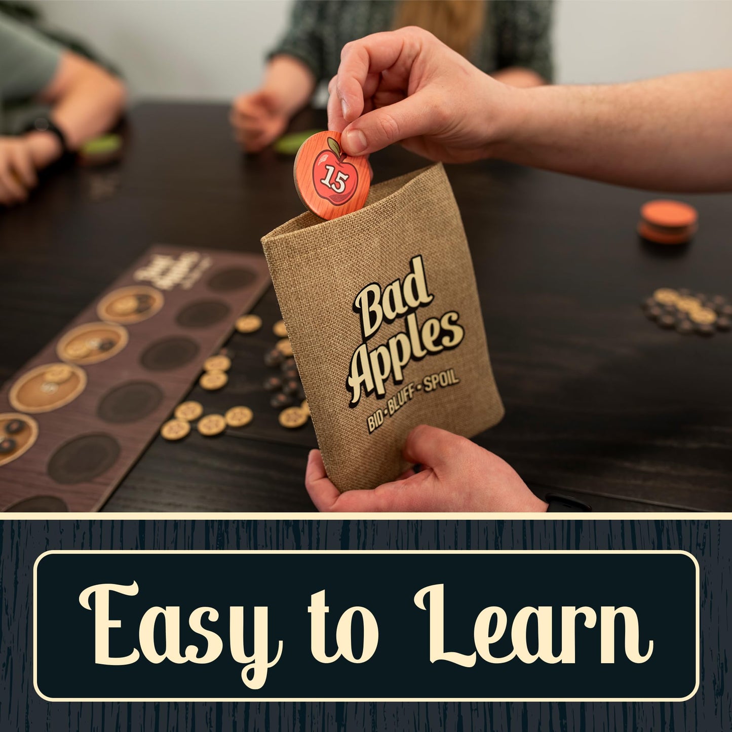 Lost Boy Entertainment Bad Apples – Family Board Game for Adults & Teens | Bidding & Bluffing