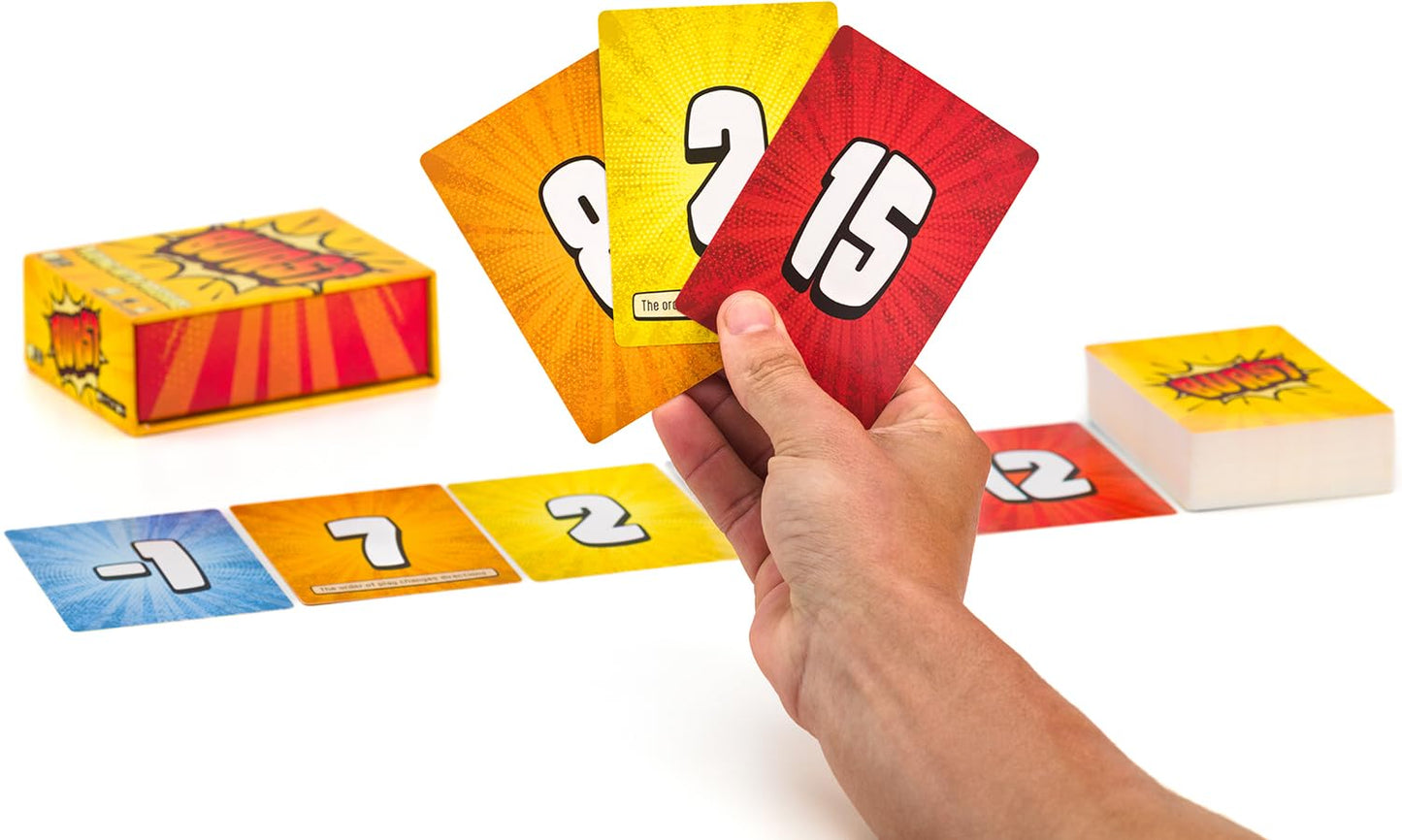 Lost Boy Entertainment Burst Card Game – Family Game Night for Ages 10+, 90 Cards