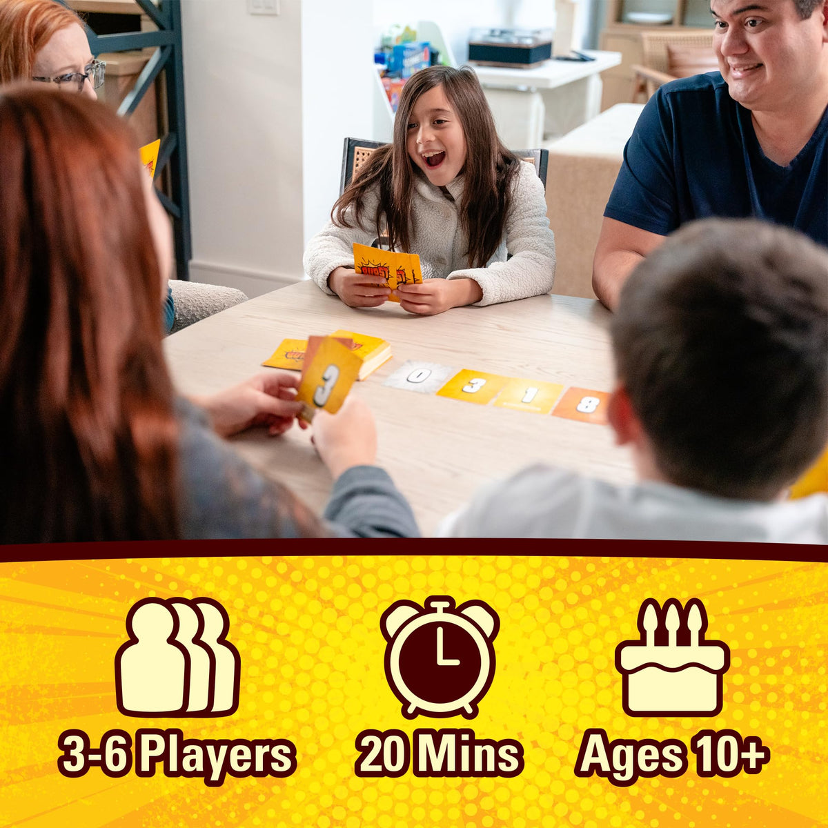 Lost Boy Entertainment Burst Card Game – Family Game Night for Ages 10+, 90 Cards