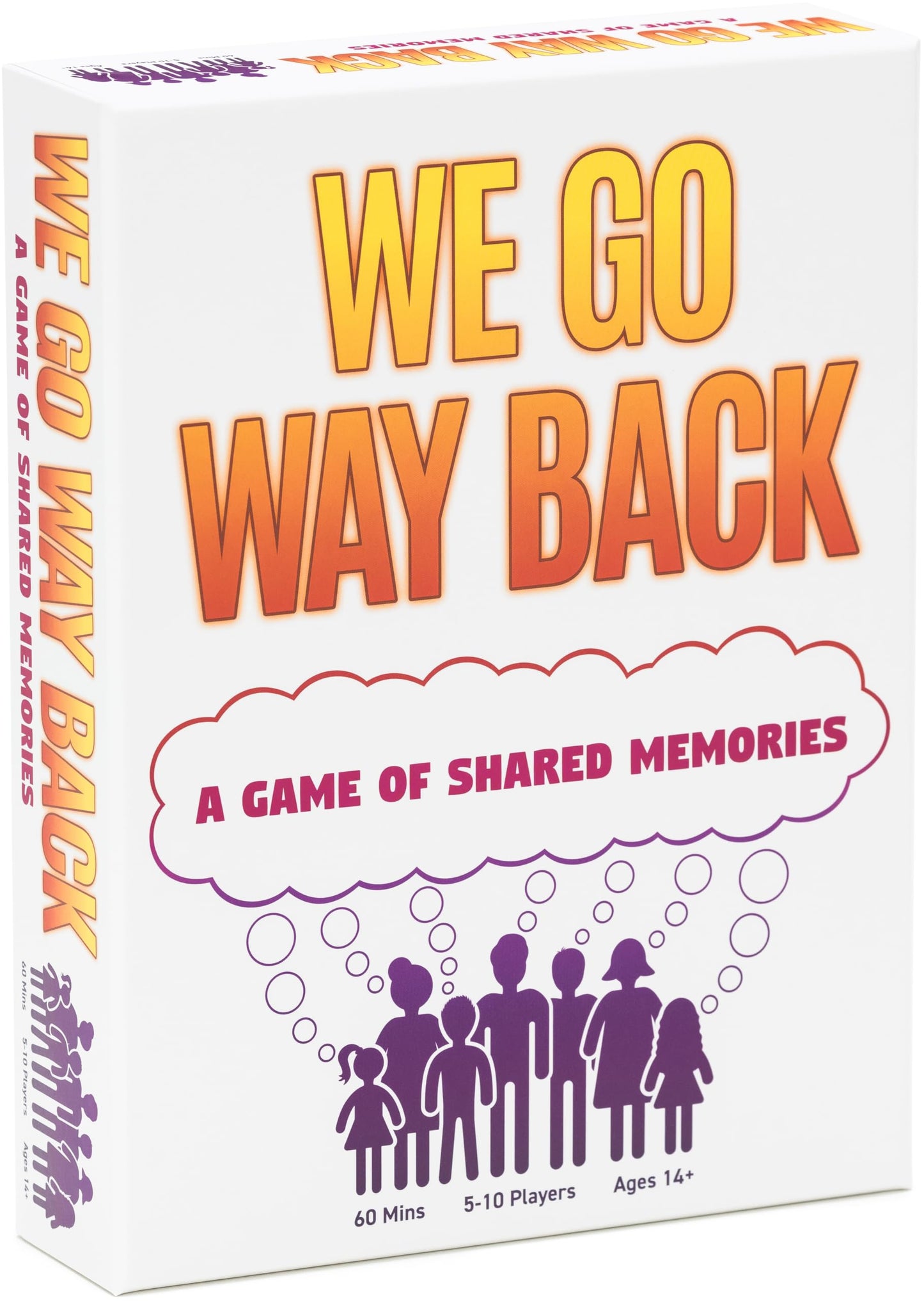 Lost Boy Entertainment We Go Way Back – Adult Board Game for Friends & Family