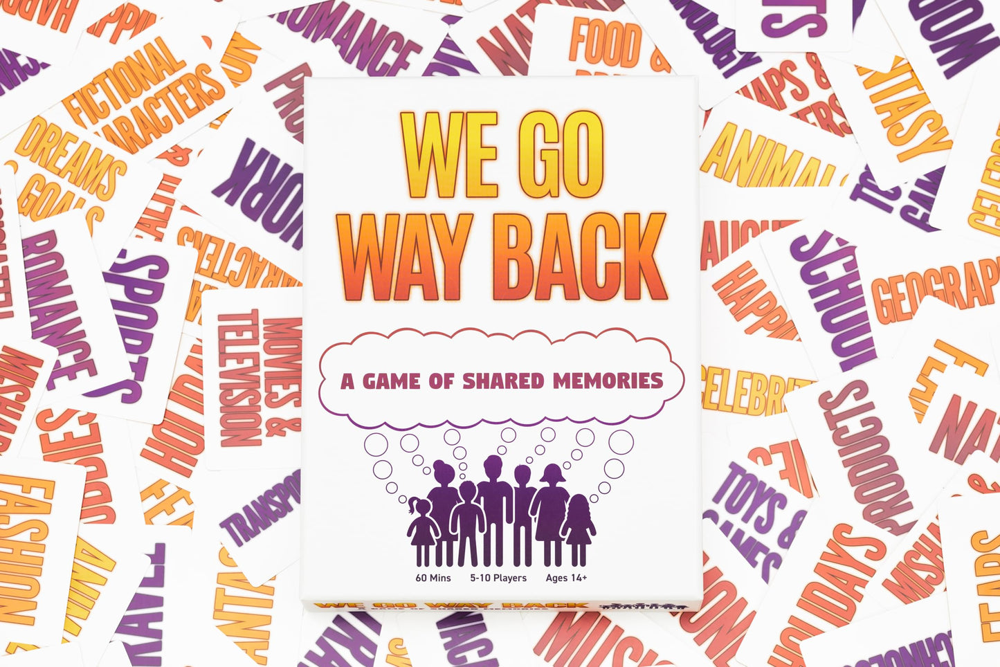 Lost Boy Entertainment We Go Way Back – Adult Board Game for Friends & Family