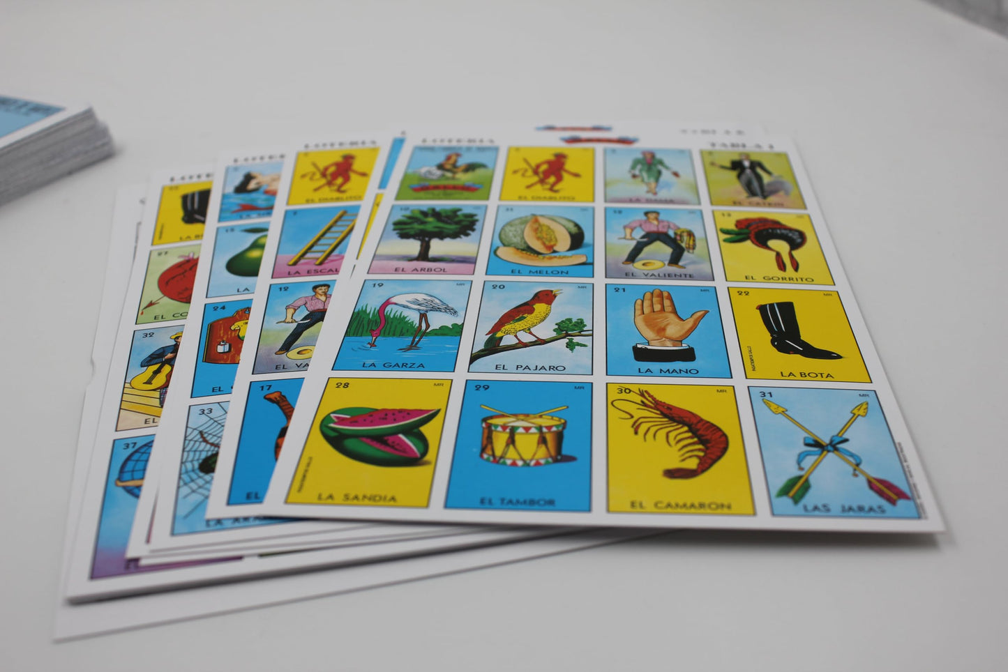 Loteria Authentic Mexican Game by Don Clemente – 54 Tablas with Colorful Illustrated Cards