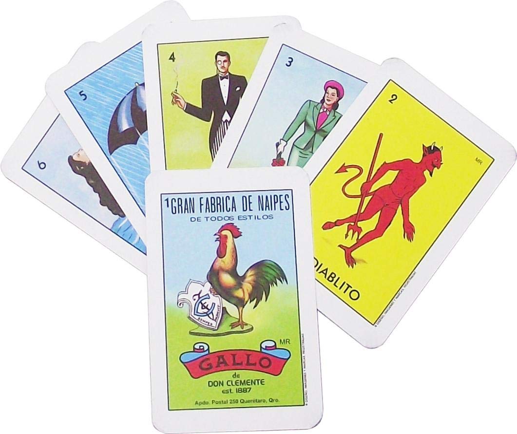 Loteria Authentic Mexican Game – Don Clemente 10 Jumbo Boards