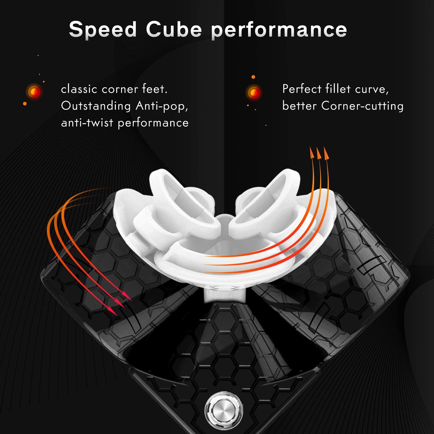 LotFancy GAN 356 M 3x3 Magnetic Speed Cube – Lite Ver. 2020