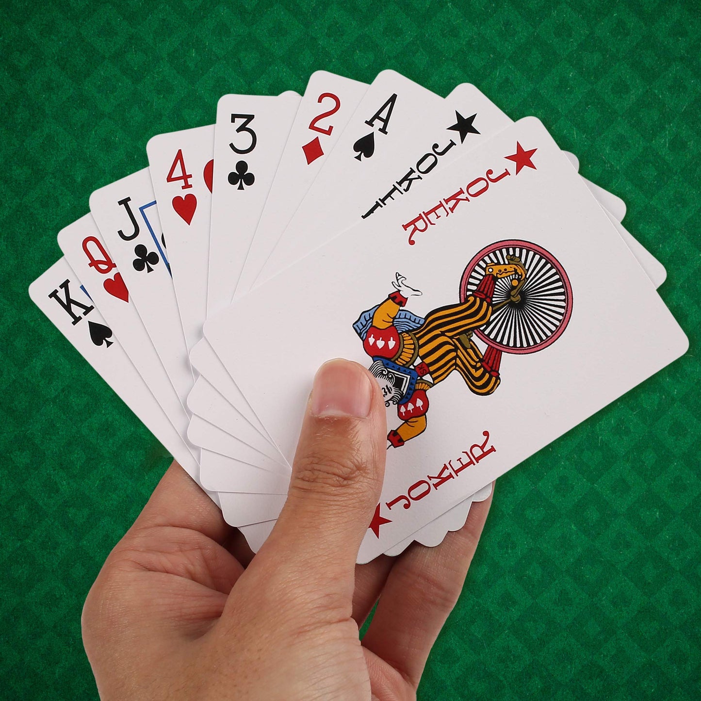 LotFancy Waterproof Playing Cards - 2 Decks, Cases, 100% Plastic, Poker Size
