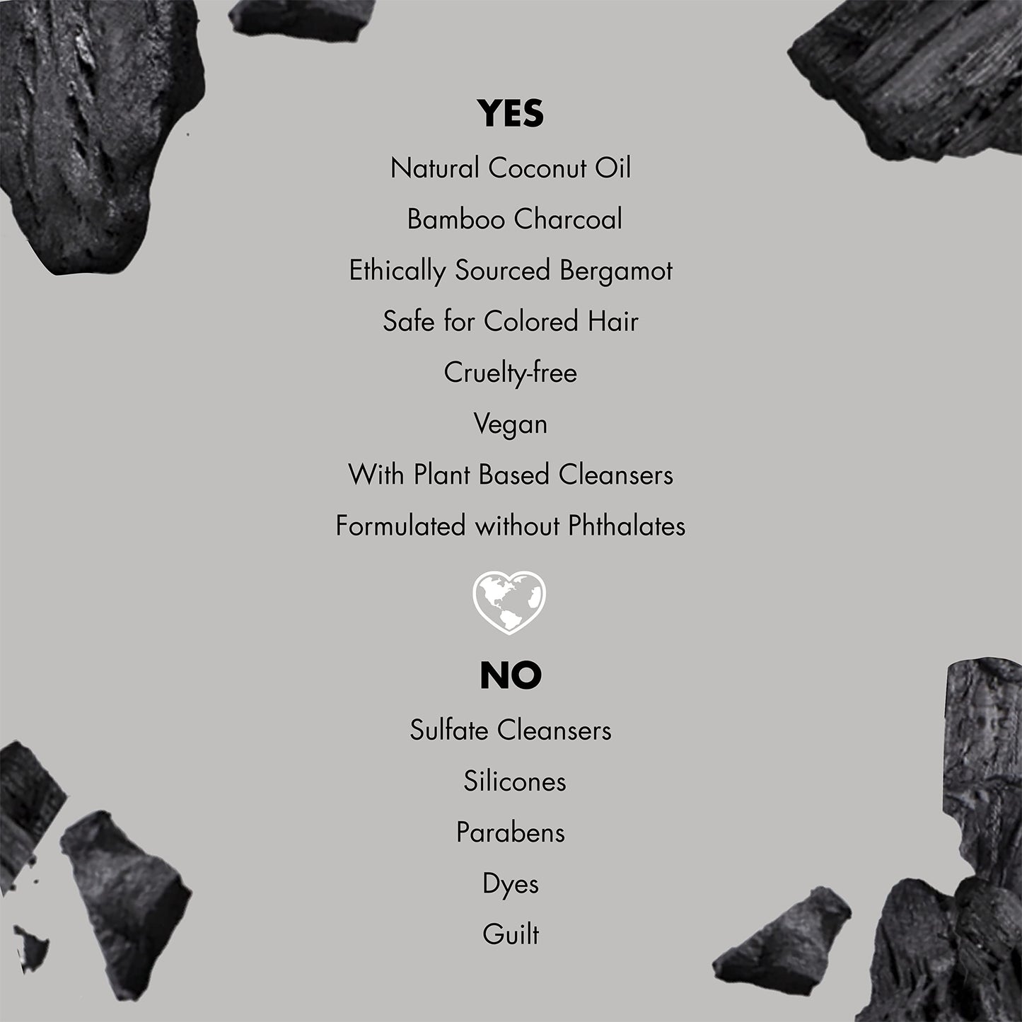 Love Beauty And Planet Clarifying Shampoo Delightful Detox Charcoal & Bergamot – Vegan, Sulfate-Free & Cruelty-Free