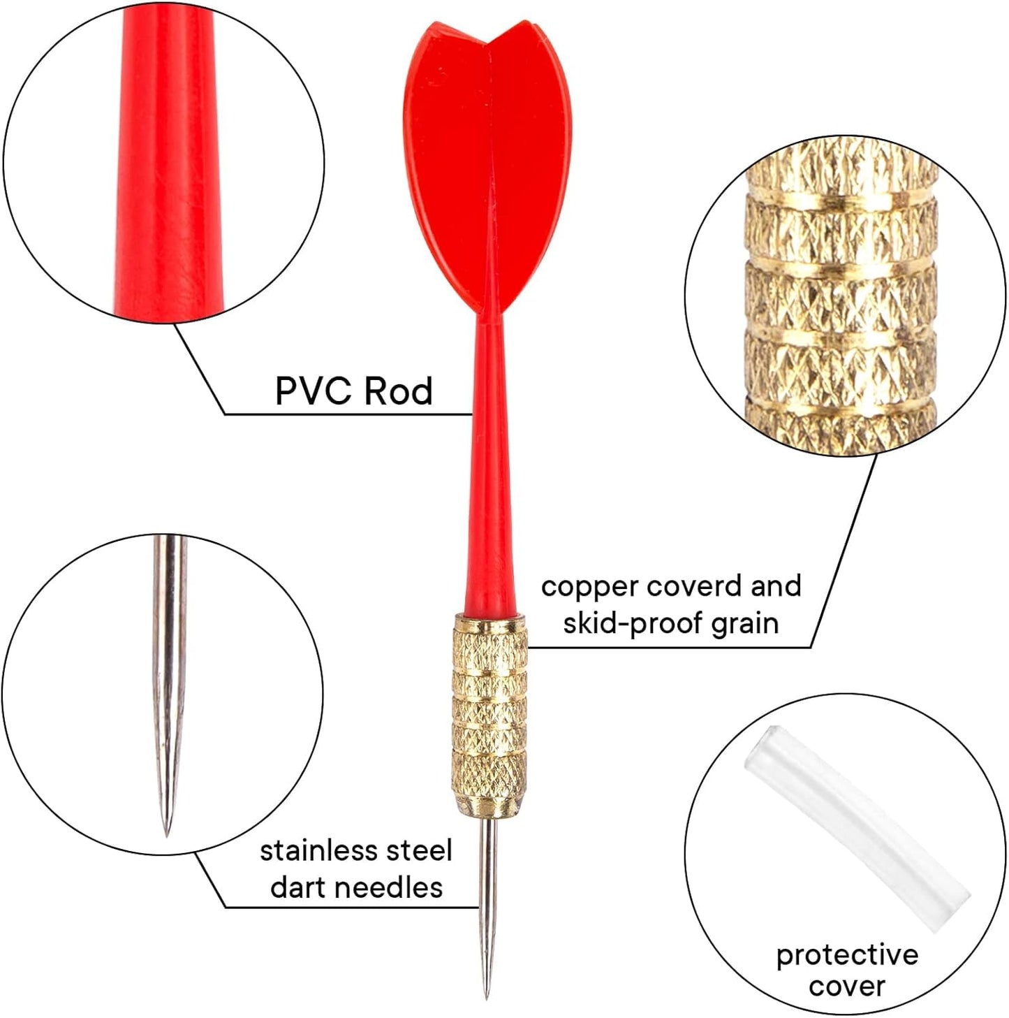 LovesTown 510PCS Dart Balloon Game Set – Outdoor Party Games for Kids & Adults