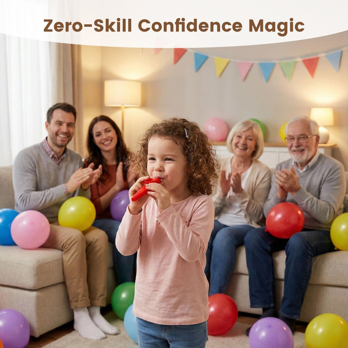 LovesTown Kazoo 18-Piece Bulk Set – Colorful Party Favors & Classroom Instruments