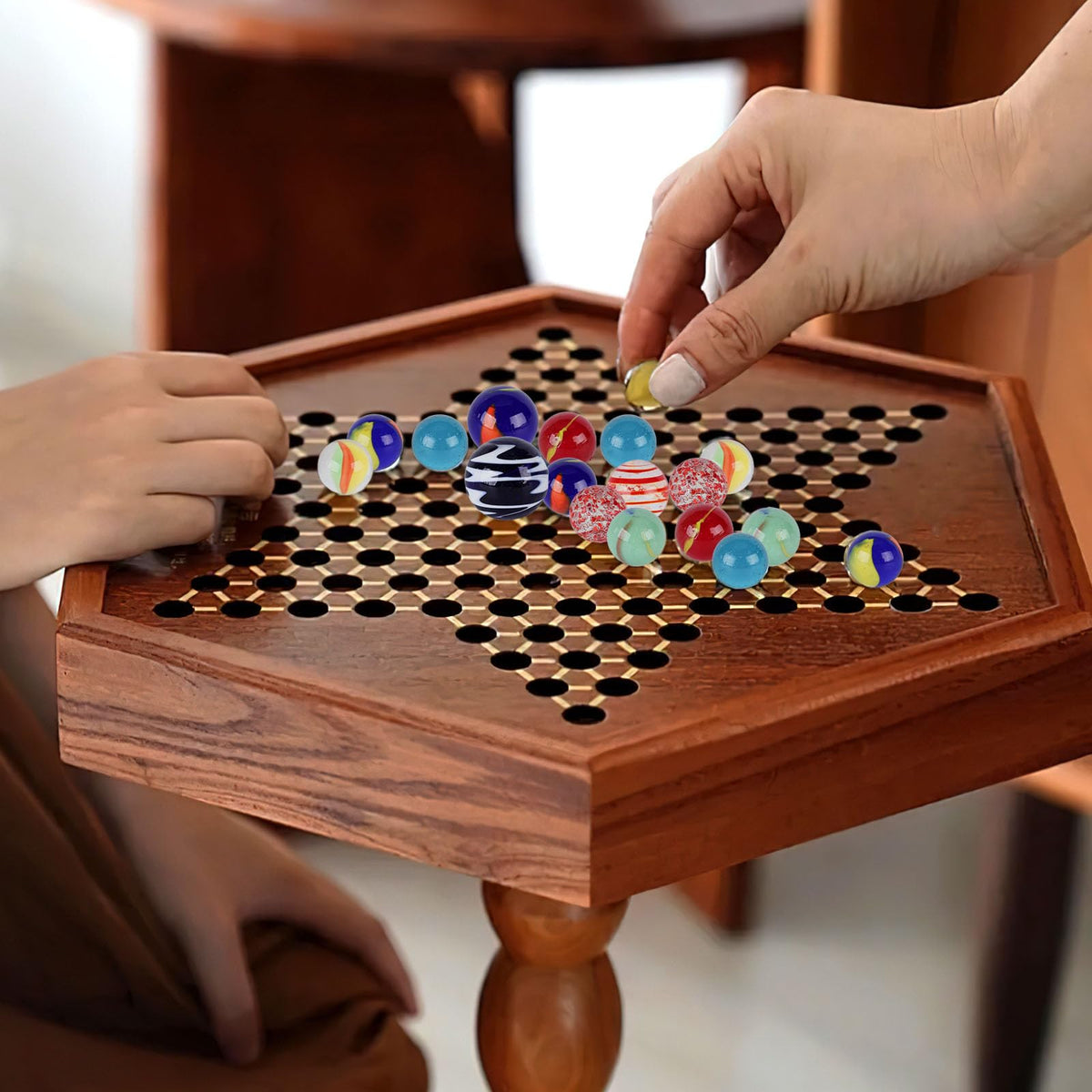LovesTown 180Pcs Planet Marbles Set – Assorted Glass Marbles for Kids, Gift Box, Board Games & Decor