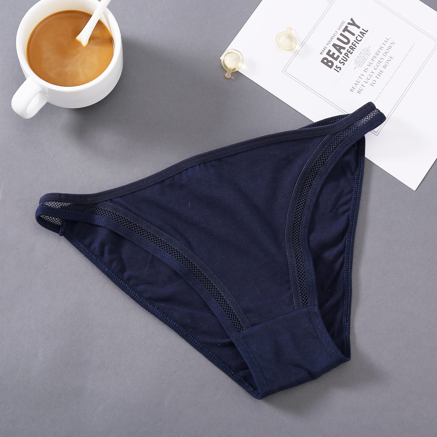 Low Waist Comfortable Panties, Women's Cute Underwear