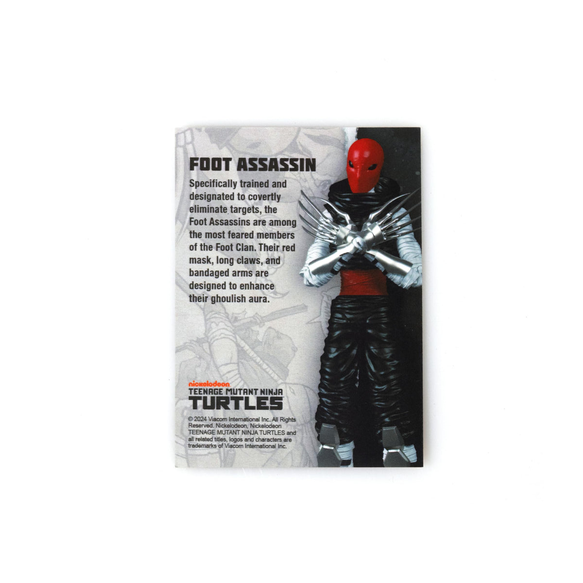 The Loyal Subjects TMNT BST AXN IDW Foot Assassin 5-Inch Action Figure