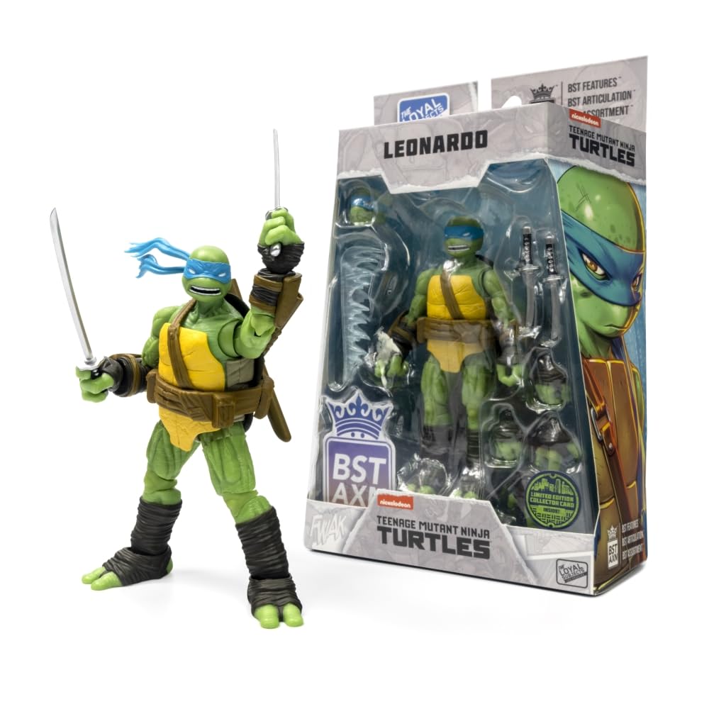 The Loyal Subjects TMNT BST AXN Leonardo IDW-Inspired 5-Inch Action Figure