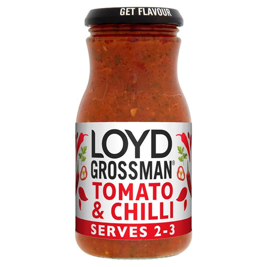 Loyd Grossman Tomato & Chilli Sauce PMP 350g (Case of 6)
