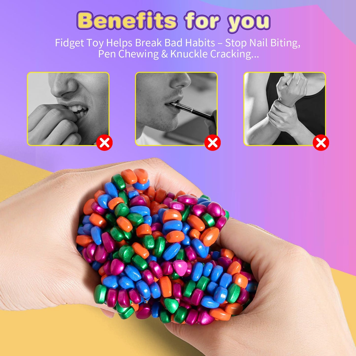 Lshfjnd Sensory Fidget Toys for Adults – Anxiety & Stress Relief Desk Toys | Gift-ready