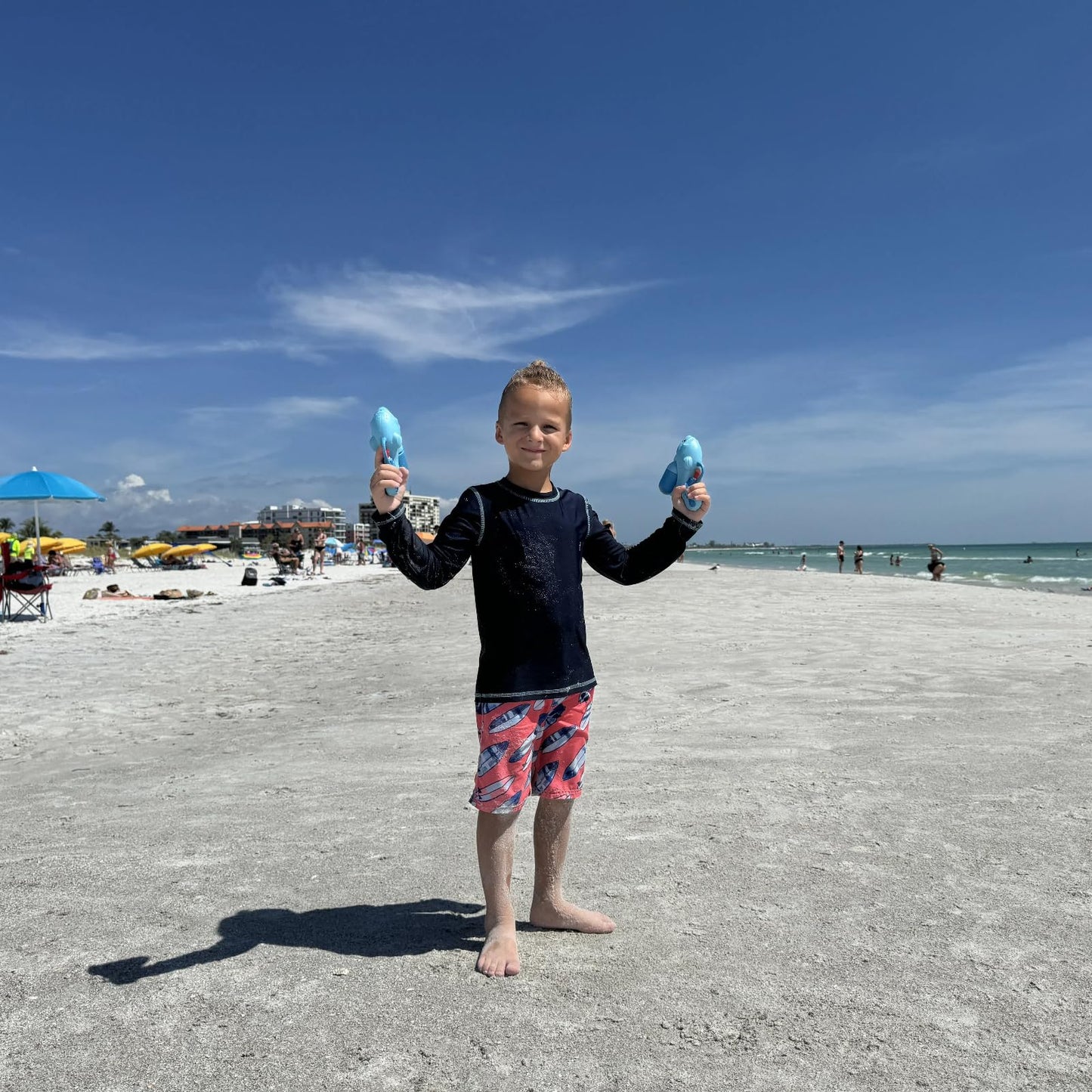 LUCKFUTURE Beach Toys 25-Piece Set – Non-Toxic, BPA-Free Sand & Water Play for Kids (3-12)