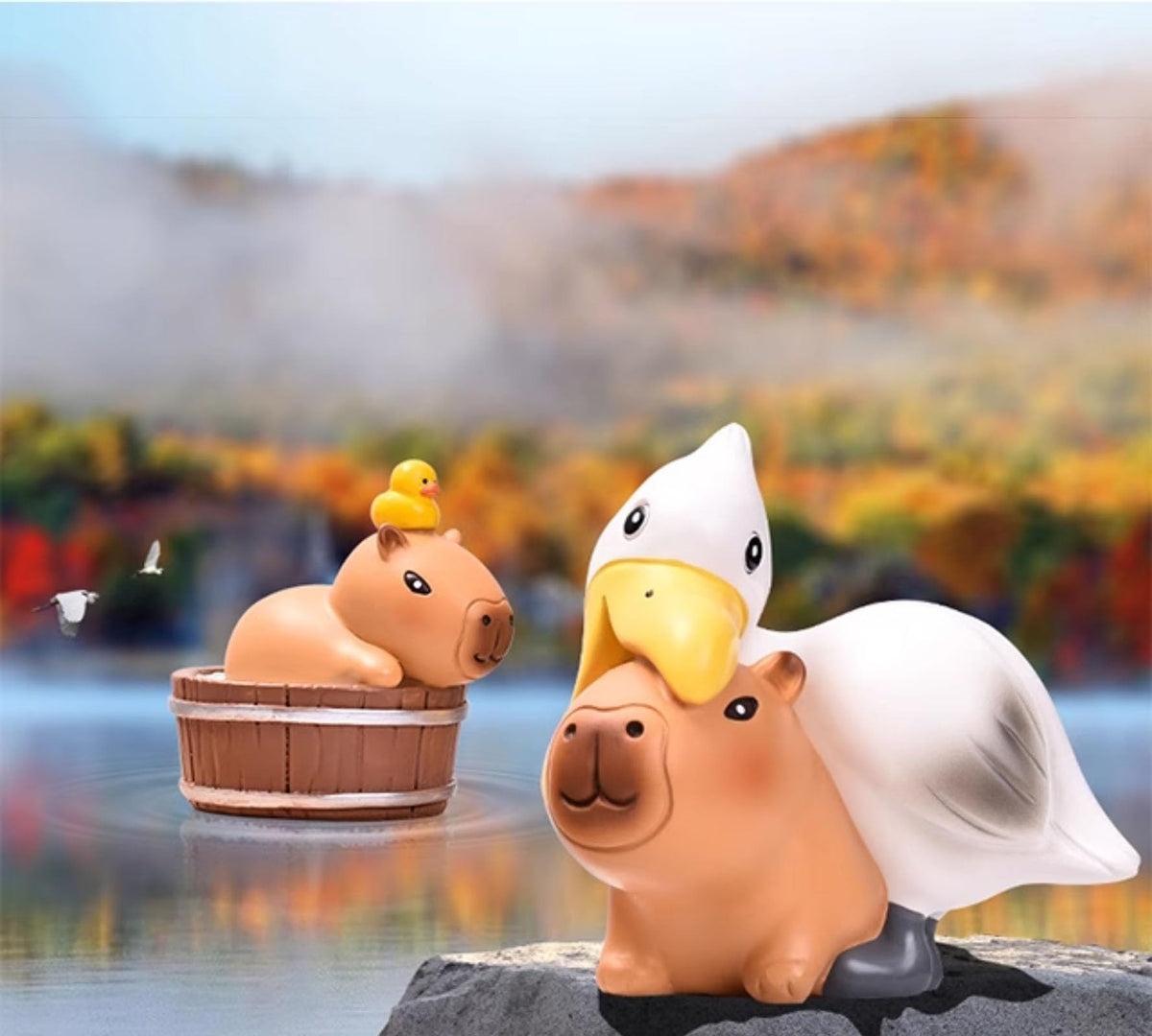 LUCKJOY Capybara Series Blind Box Figures – Random Design Collectibles & Gifts