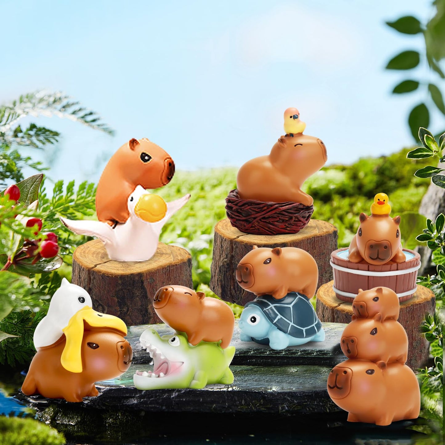 LUCKJOY Capybara Series Blind Box Figures – Random Design Collectibles & Gifts