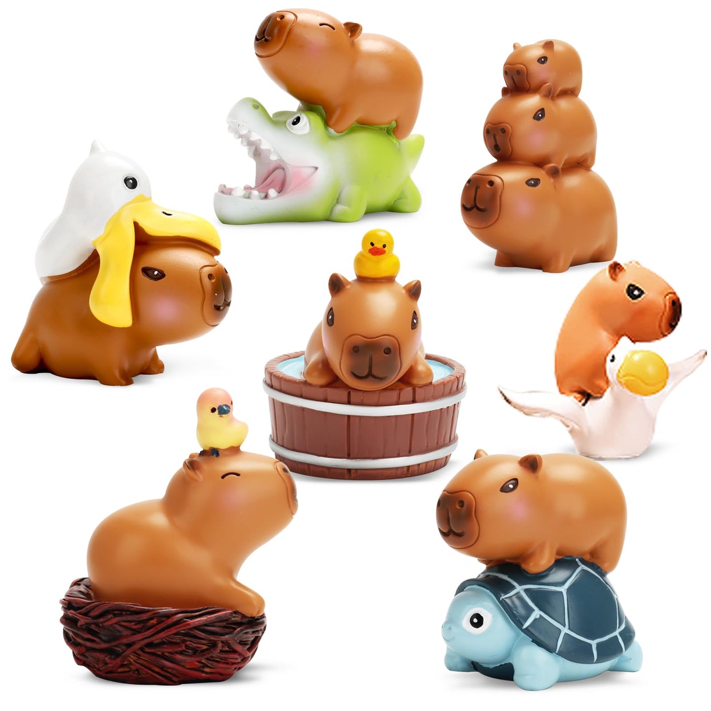 LUCKJOY Capybara Series Blind Box Figures – Random Design Collectibles & Gifts