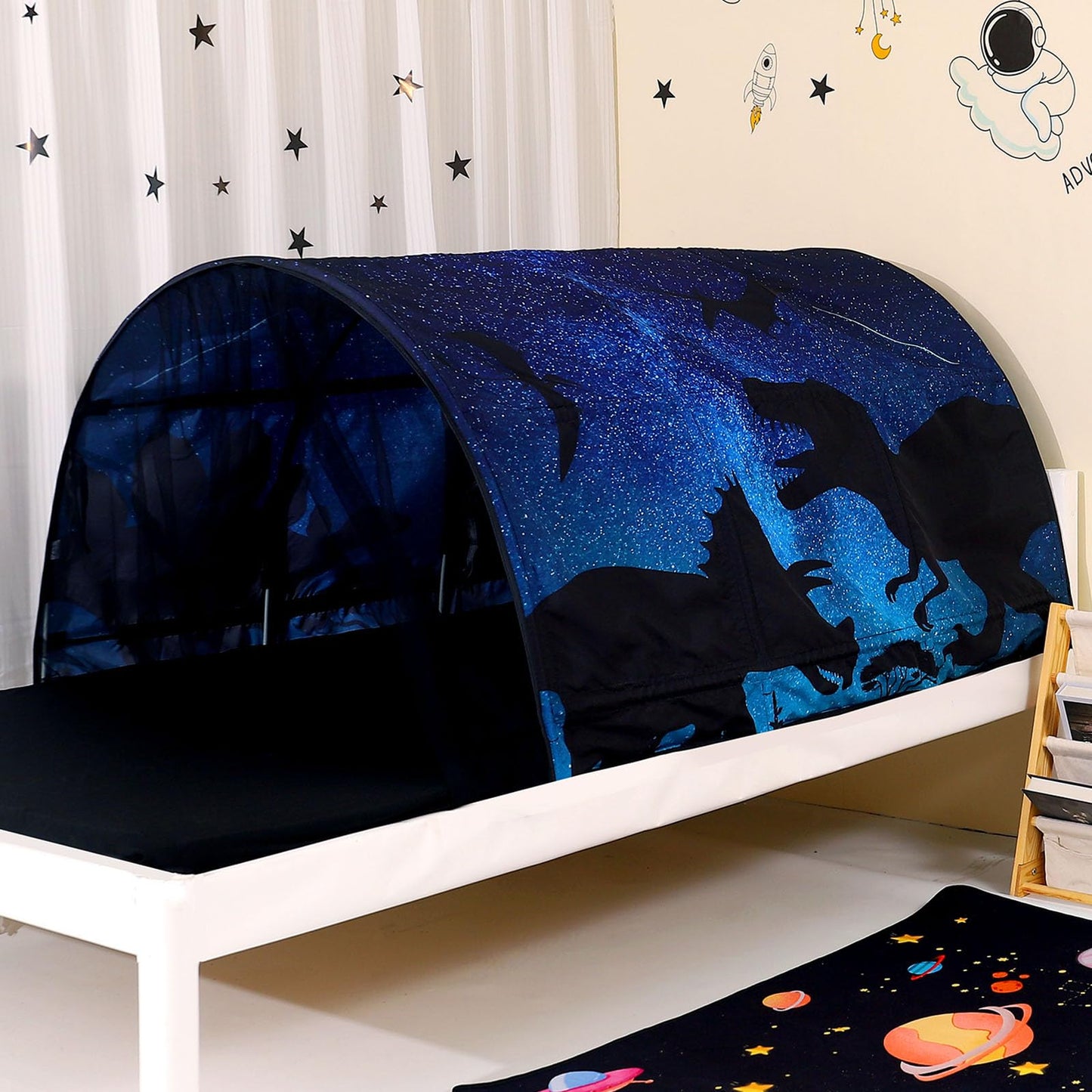 Lucky Castle Bed Tent for Kids – Foldable Play House for Girls and Boys