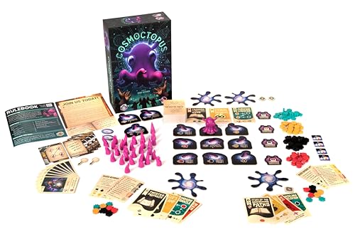 Cosmoctopus Board Game by Lucky Duck Games – Engine-Building Tentacle-Gathering Strategy for 1-4 Players (60-90 Min)