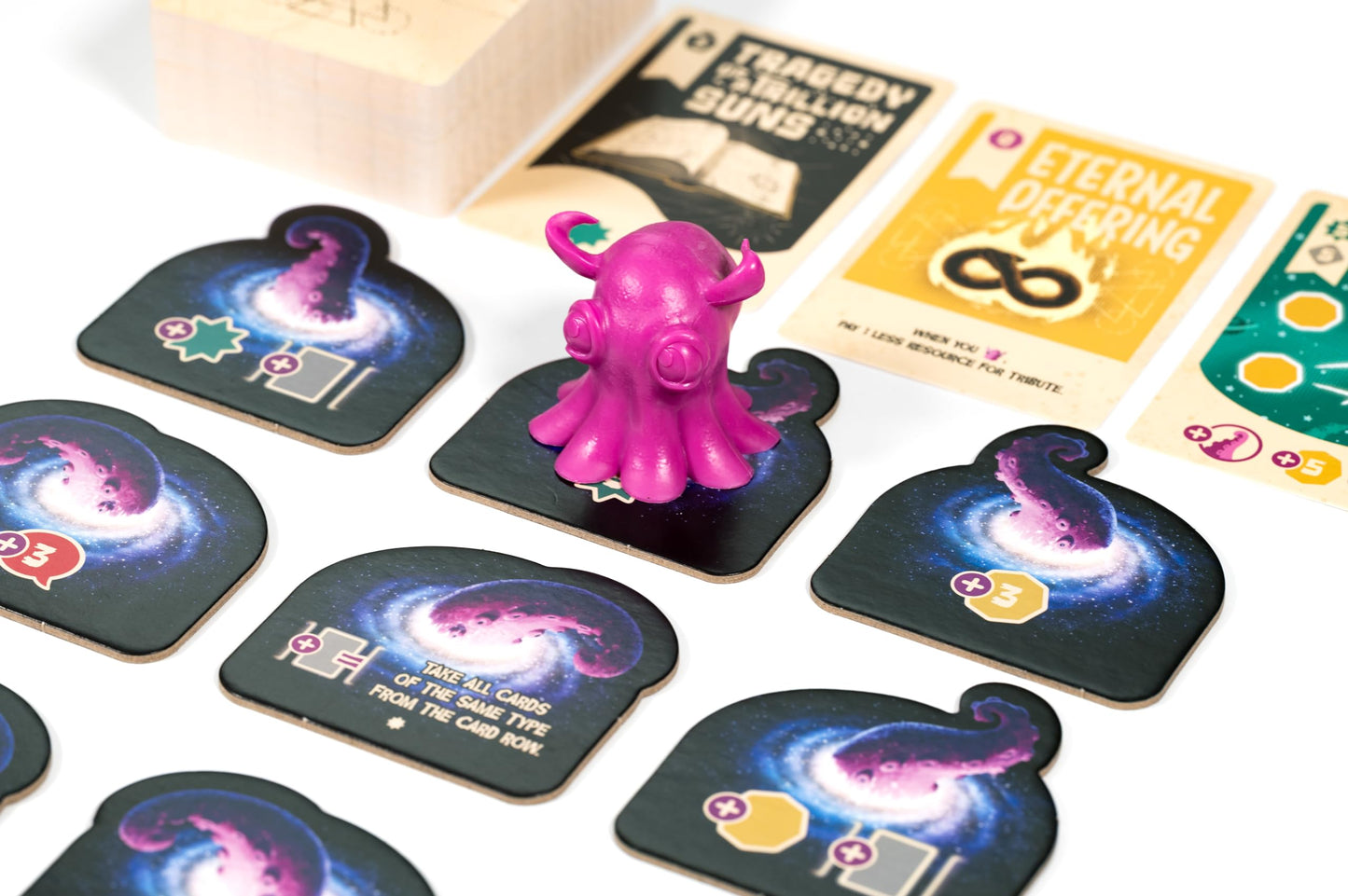 Cosmoctopus Board Game by Lucky Duck Games – Engine-Building Tentacle-Gathering Strategy for 1-4 Players (60-90 Min)
