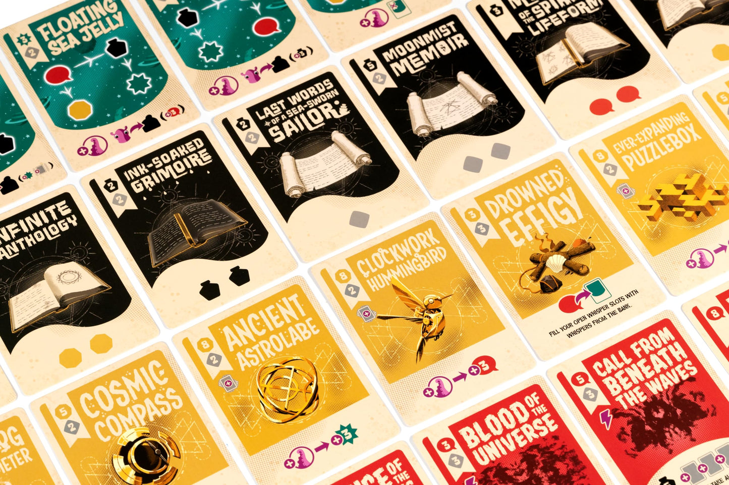 Cosmoctopus Board Game by Lucky Duck Games – Engine-Building Tentacle-Gathering Strategy for 1-4 Players (60-90 Min)