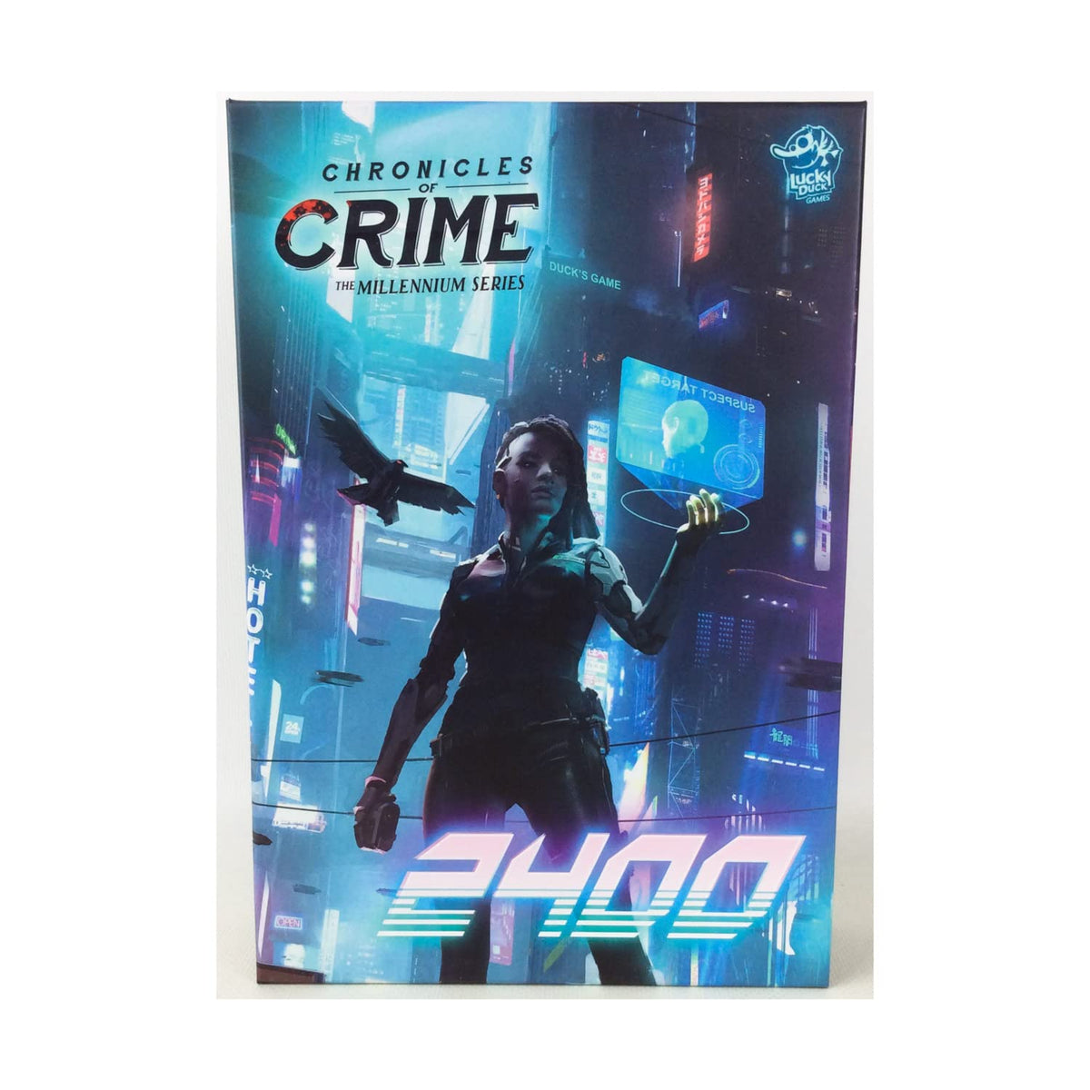 Chronicles of Crime 2400 Board Game by Lucky Duck Games | Cooperative Mystery (Ages 12+)