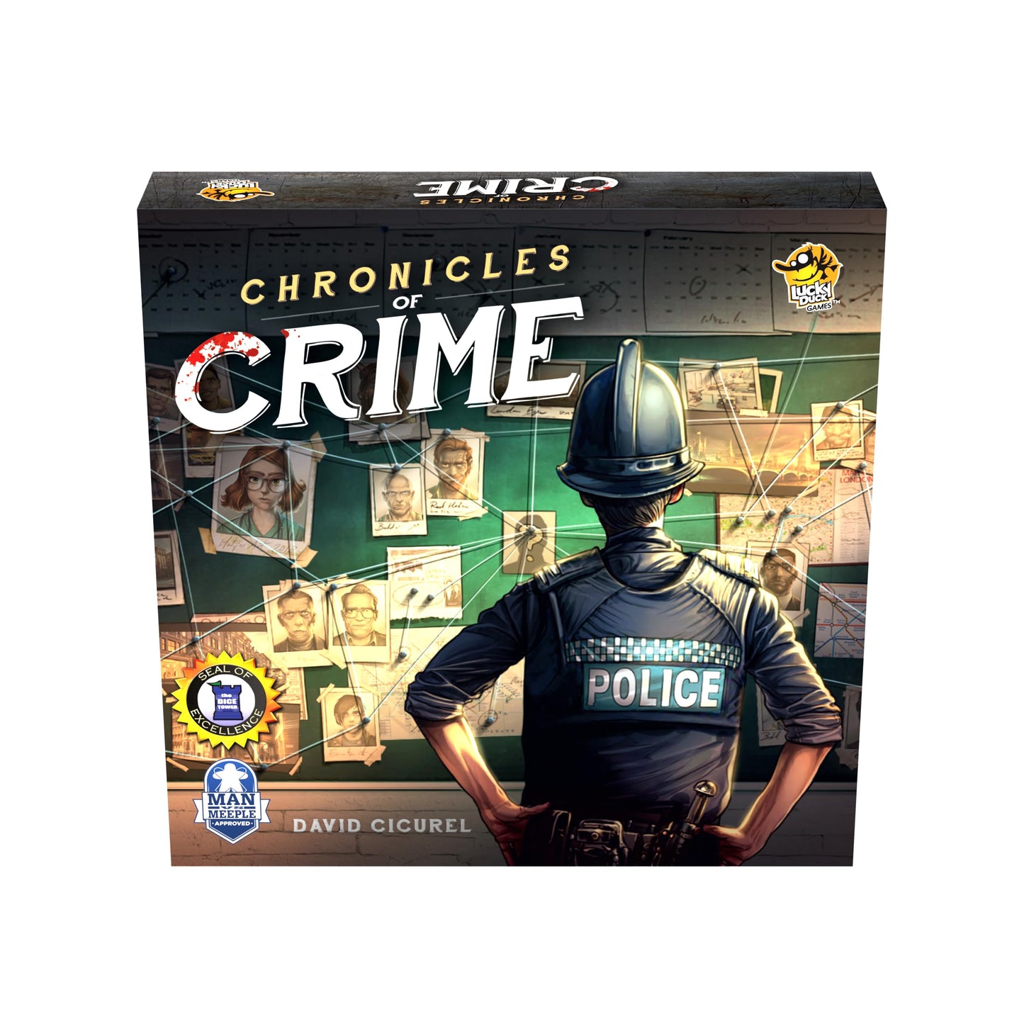 Chronicles of Crime by Lucky Duck Games – Cooperative Detective Game with App-Driven Mystery
