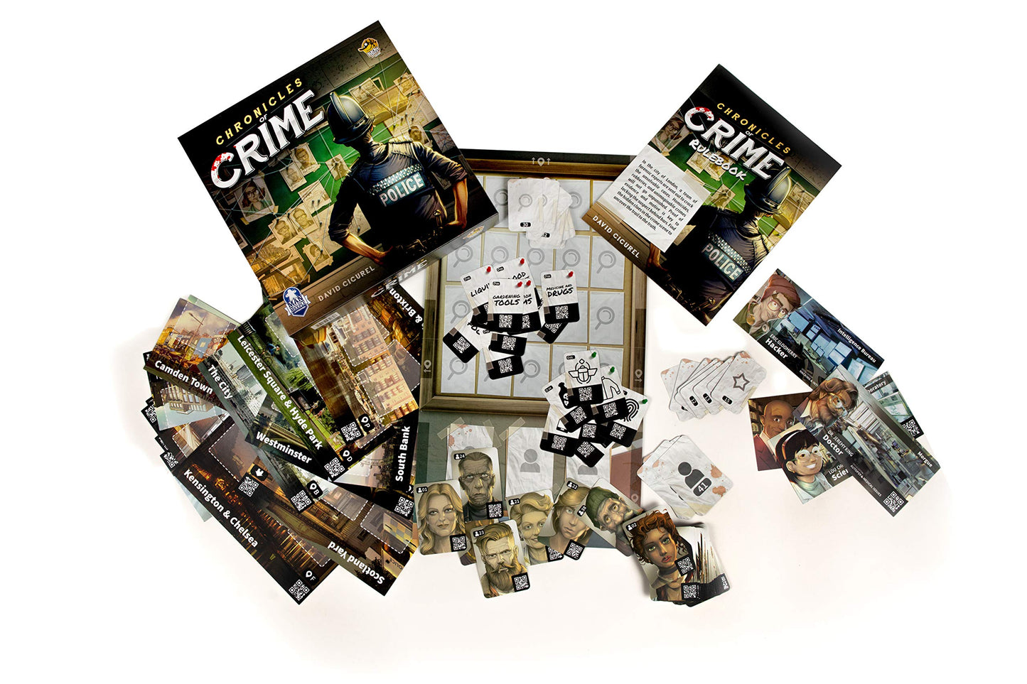 Chronicles of Crime by Lucky Duck Games – Cooperative Detective Game with App-Driven Mystery