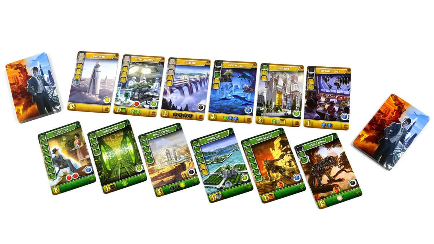 LUCKY DUCK GAMES – It's A Wonderful World Board Game | Strategic Card Draft & Engine-Build for 1-5 Players