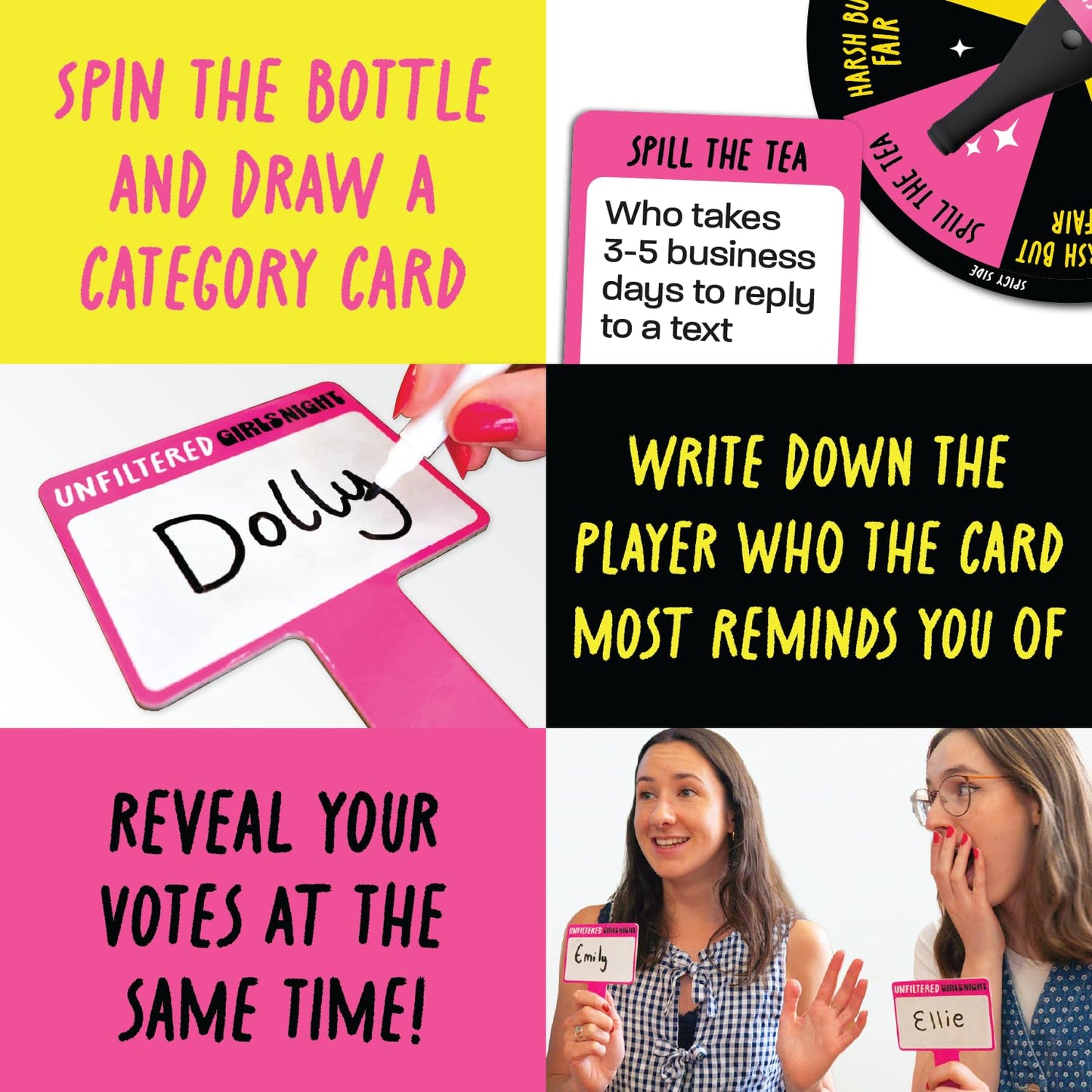 Lucky Egg Unfiltered Girls Night Games — 200 Hilarious Scenario Cards for Bachelorette Parties
