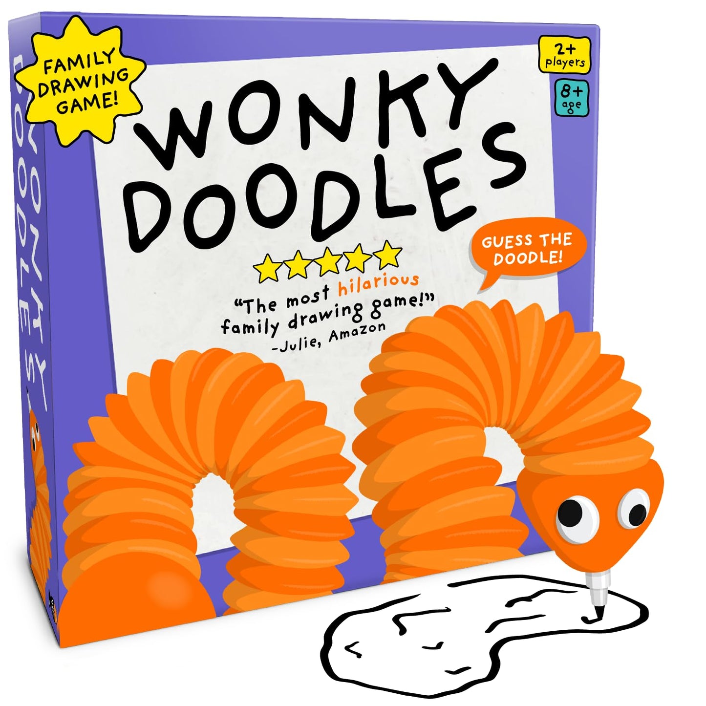 Lucky Egg Wonky Doodles — Hilarious Family Drawing Game