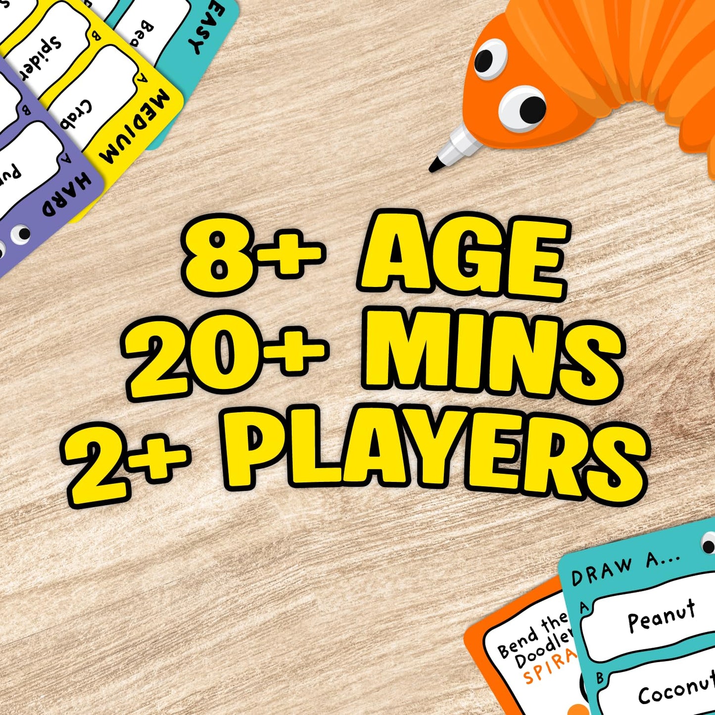 Lucky Egg Wonky Doodles — Hilarious Family Drawing Game