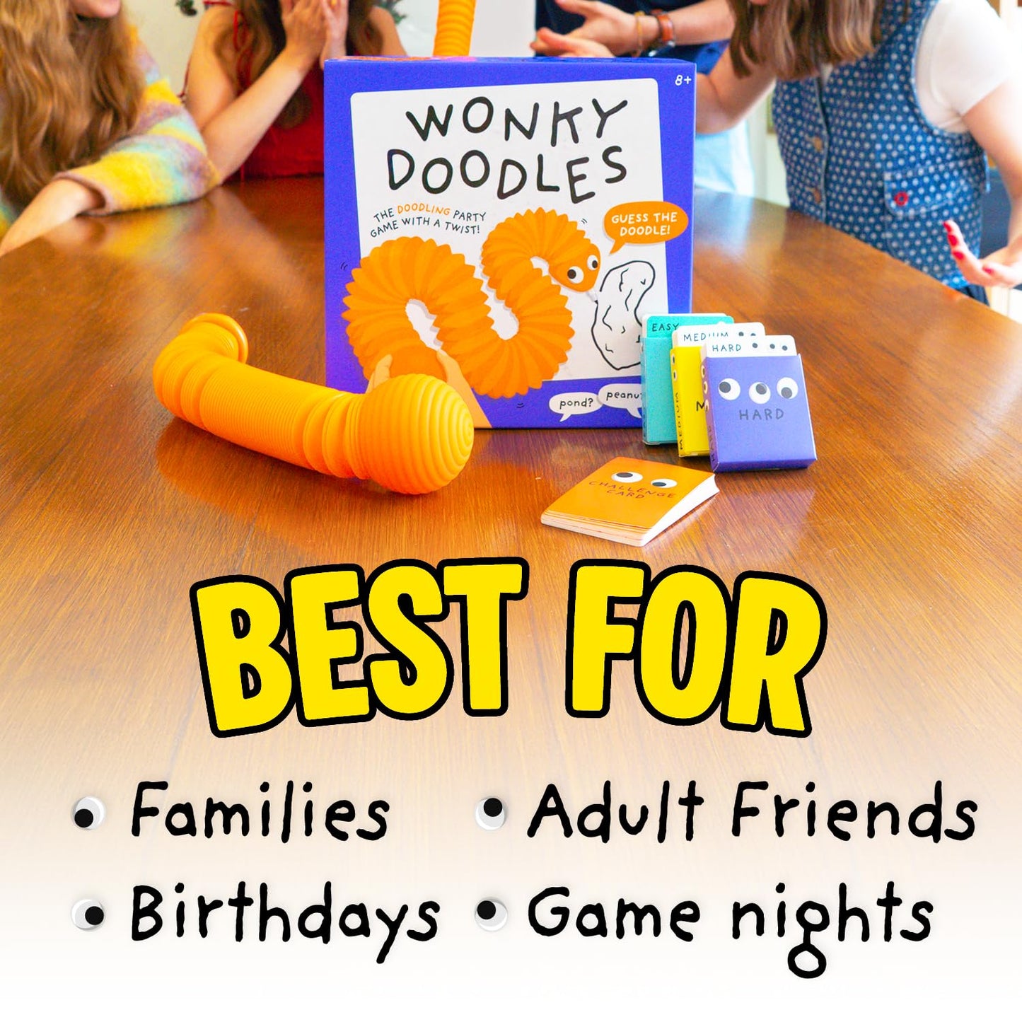 Lucky Egg Wonky Doodles — Hilarious Family Drawing Game