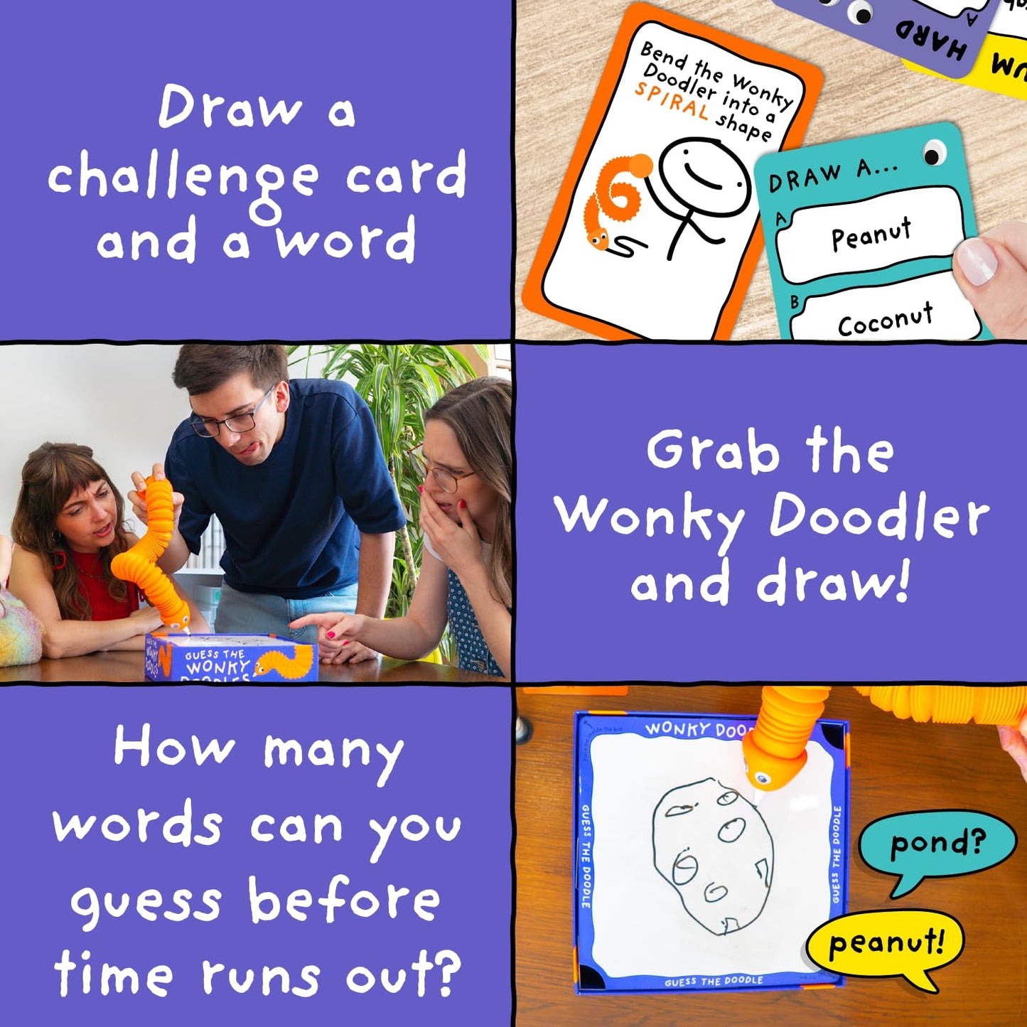 Lucky Egg Wonky Doodles — Hilarious Family Drawing Game