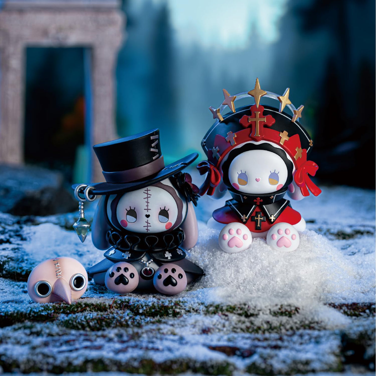 LUCKY EMMA Secret Forest Frostveil Villa Series Blind Box – 1PC Collectible Figure