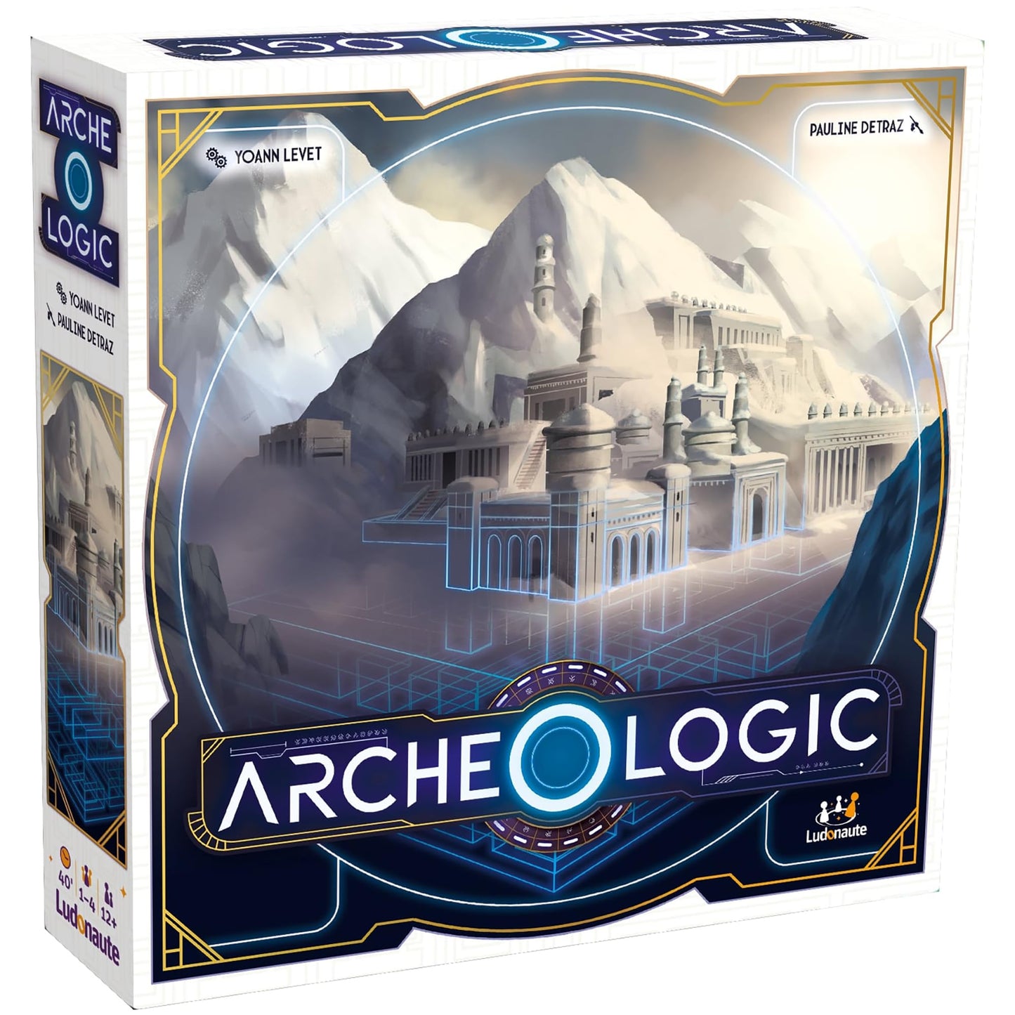 Archeo-Logic by Ludonaute — Competitive Deduction Board Game for 1–4 Players (Ages 12+)