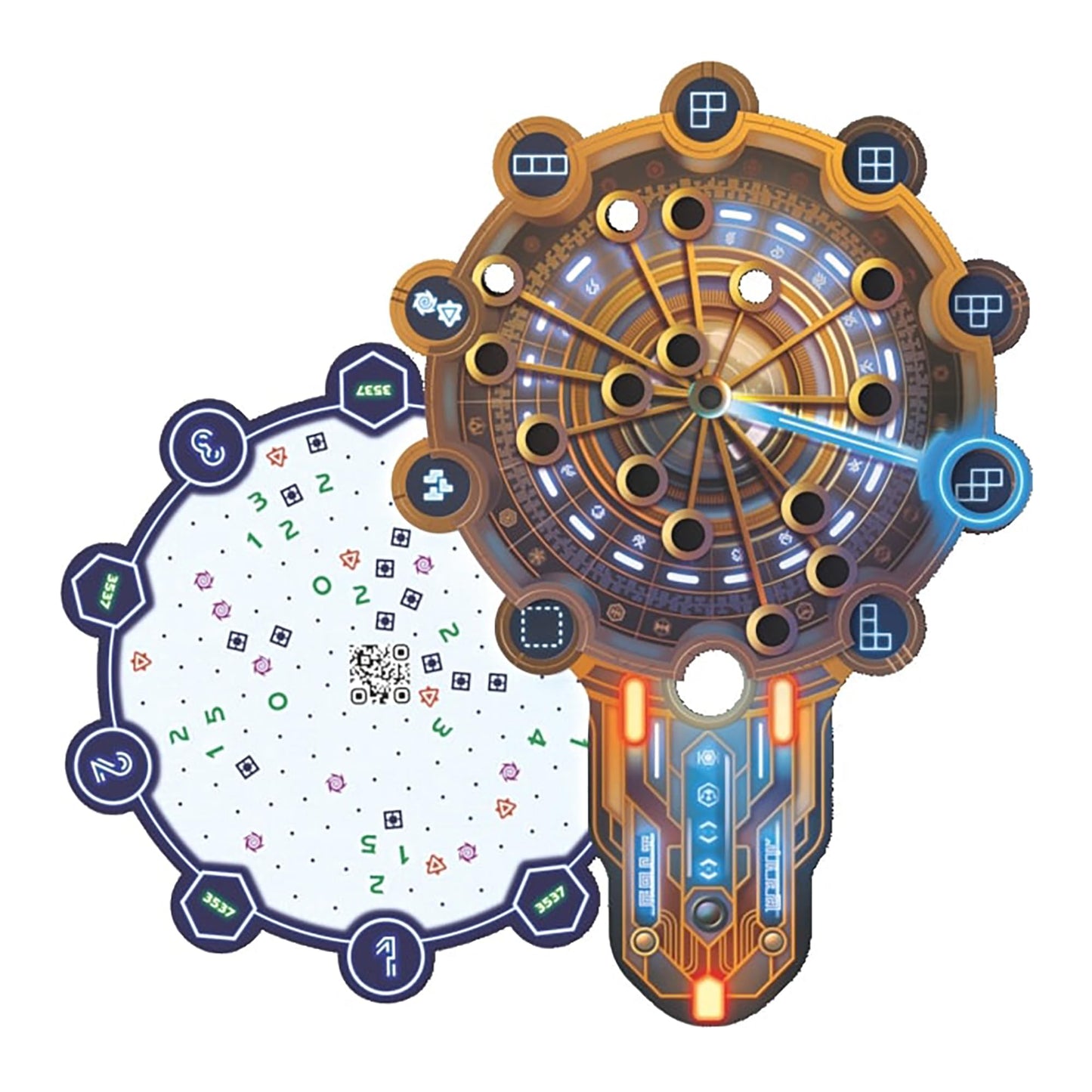 Archeo-Logic by Ludonaute — Competitive Deduction Board Game for 1–4 Players (Ages 12+)