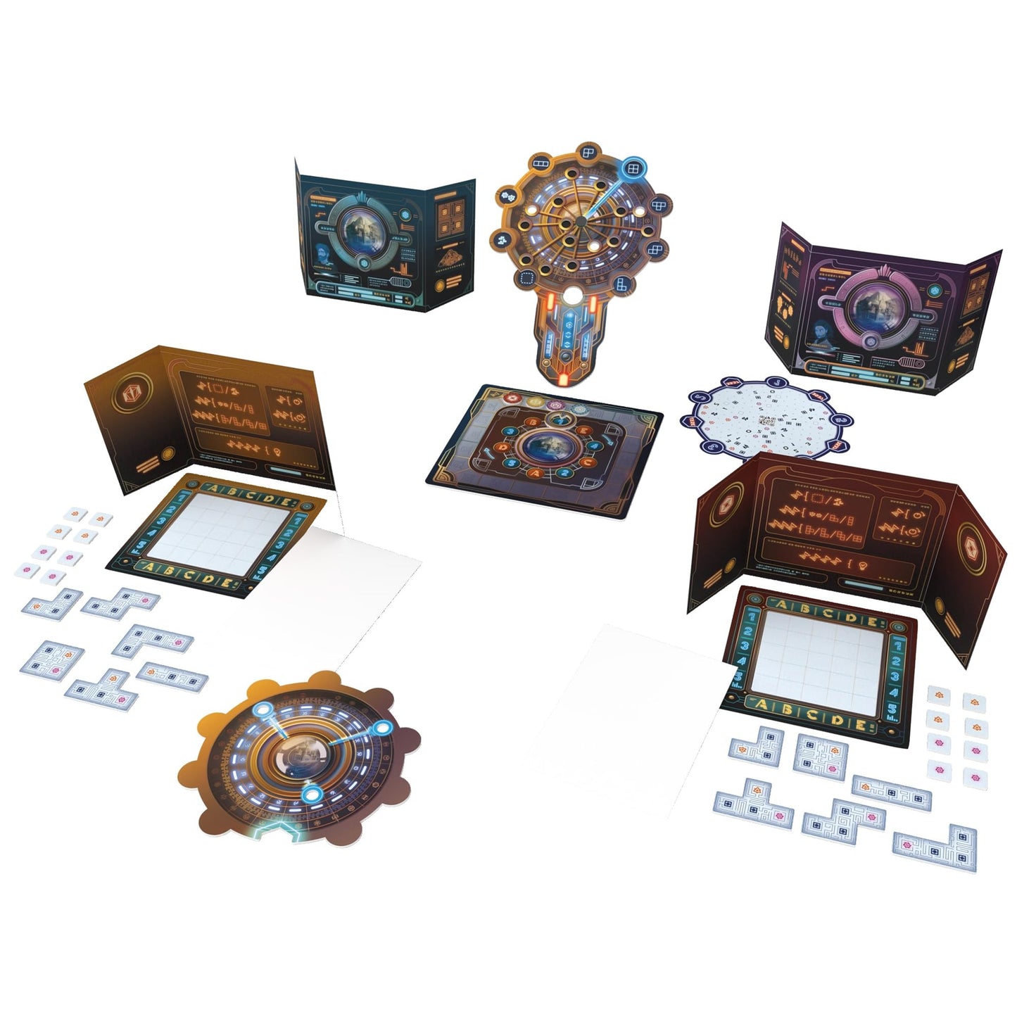 Archeo-Logic by Ludonaute — Competitive Deduction Board Game for 1–4 Players (Ages 12+)