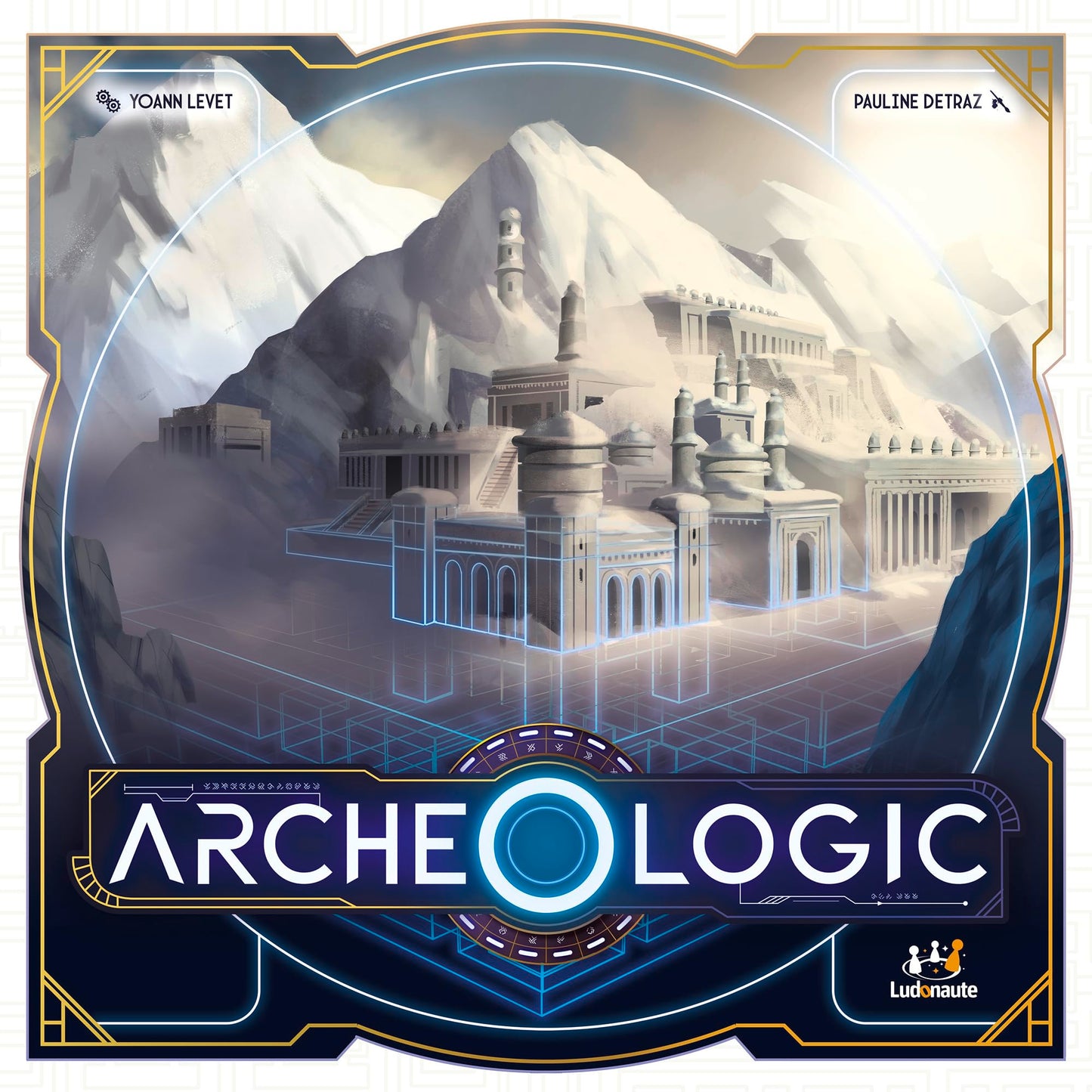 Archeo-Logic by Ludonaute — Competitive Deduction Board Game for 1–4 Players (Ages 12+)